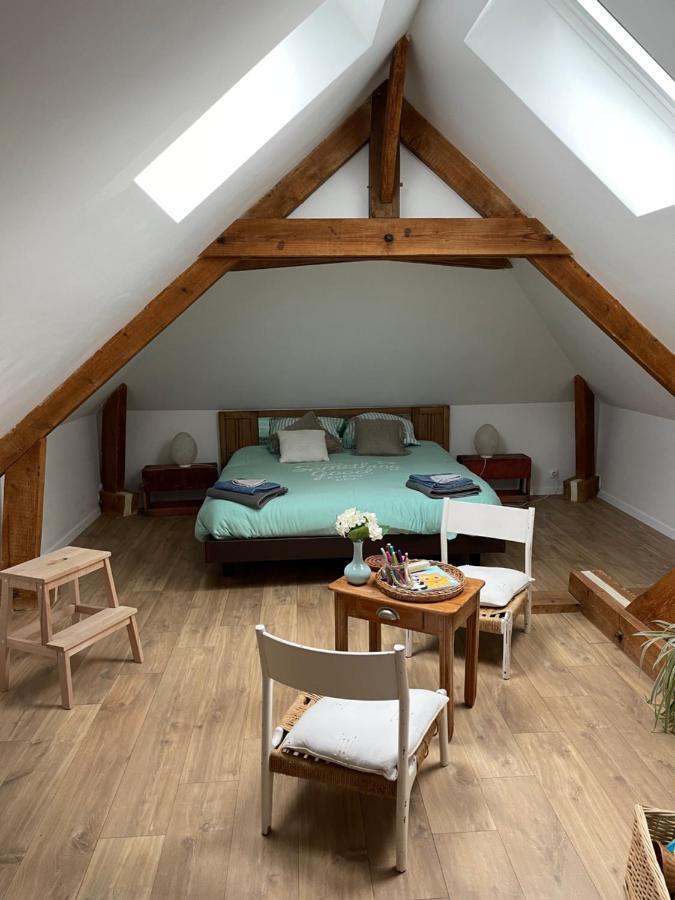 Chambre Ambiance Campagne Chic Freneuse  Buitenkant foto